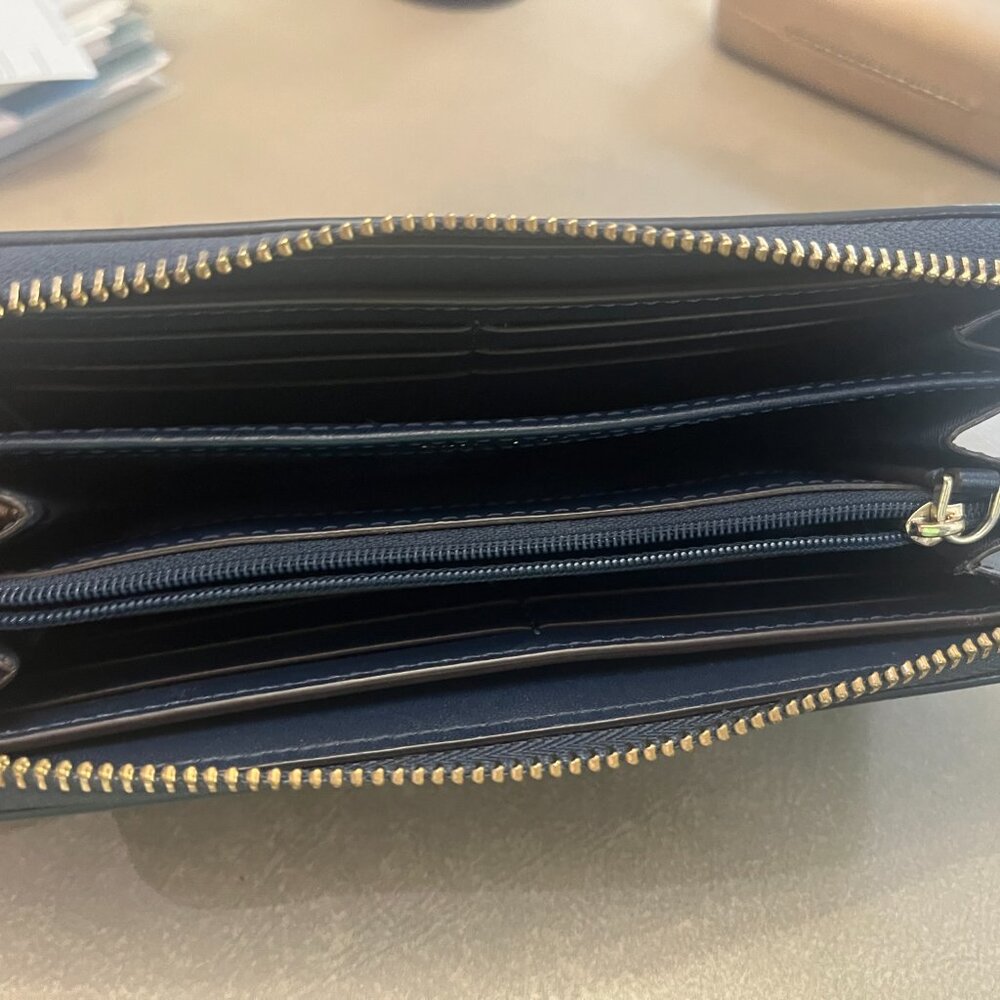 Kate Spade Enchanted Forest Ladybug Zip Continental Long Wallet (W57) - Picture 5 of 9